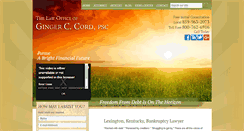 Desktop Screenshot of gingerknightcord.com
